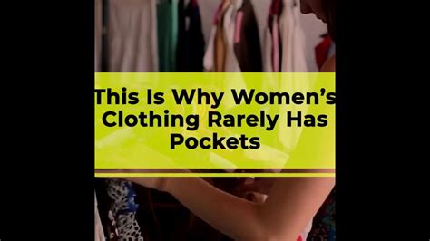 why do women's clothes rarely pocket